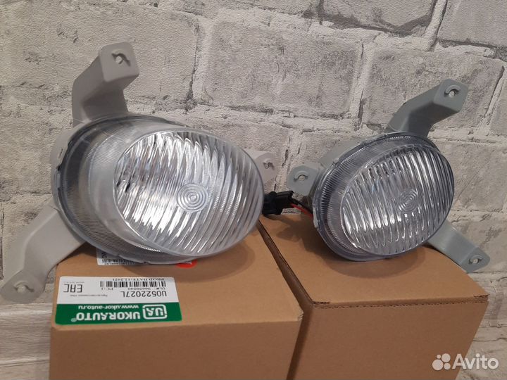 Фары противотуманные комплект Chevrolet Aveo T250