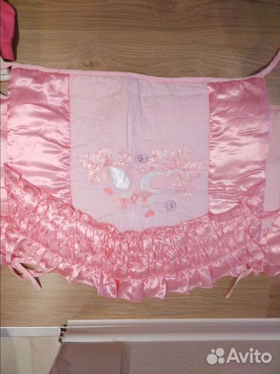 Бортики в детскую кроватку