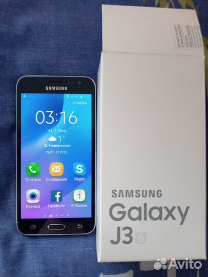 Телефон samsung galaxy J3 / 6