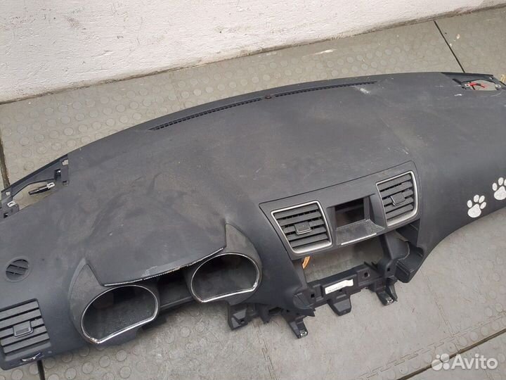 Панель передняя салона (торпедо) Toyota Highlander 2, 2013