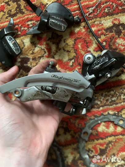 Трансмиссия для велосипеда shimano alivio