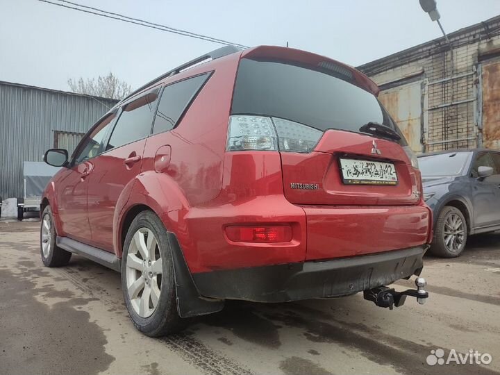 Фаркоп на Mitsubishi Outhlander XL быстросъём (шар
