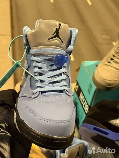 Nike Air Jordan 5 Retro UNC.(Оригинал Legit)