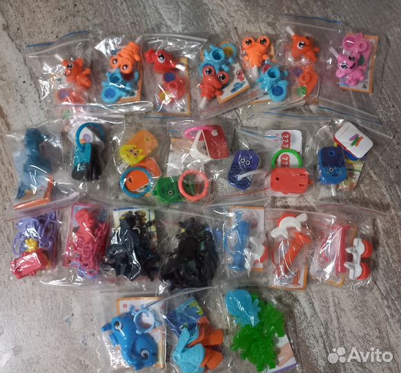 Игрушки из киндера