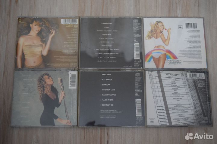 CD диски фирменные Mariah Carey 6 шт