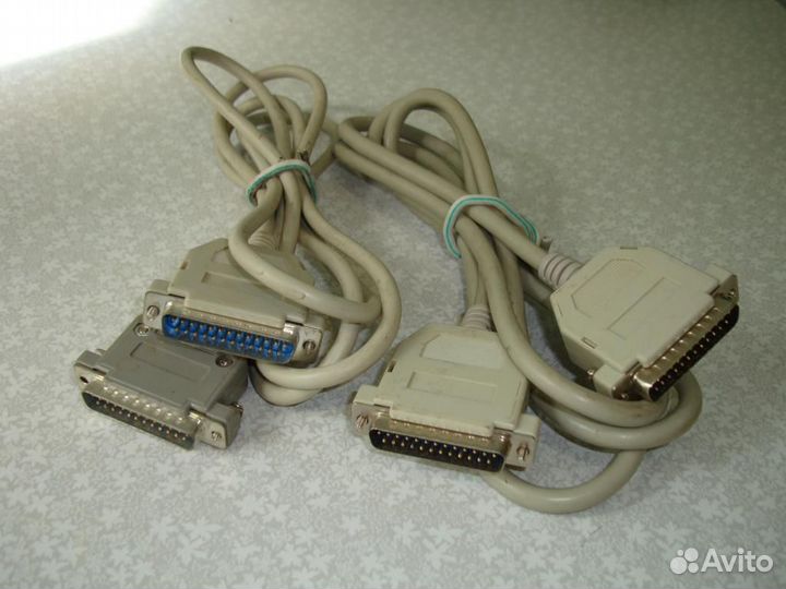Кабель, провод, LPT, PS/2, USB, телефонный