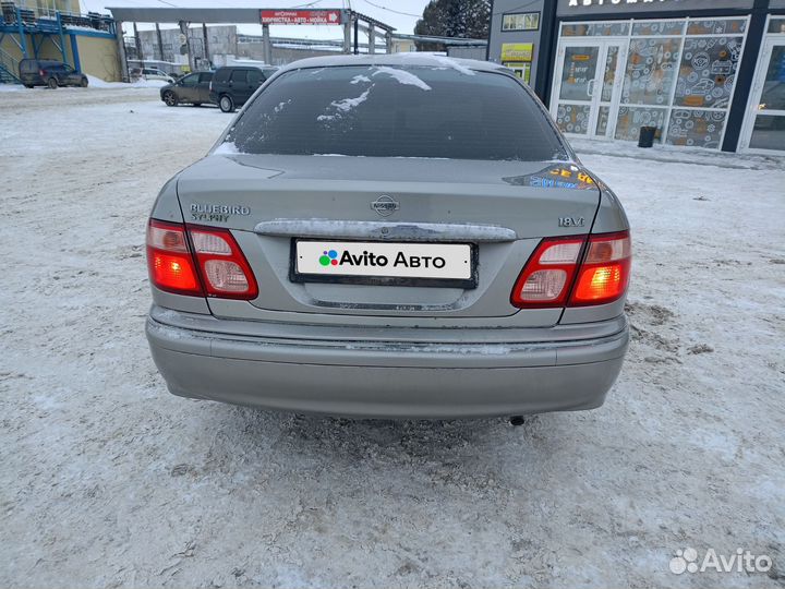 Nissan Bluebird Sylphy 1.8 AT, 2002, 200 000 км