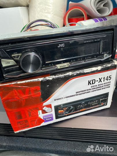 Магнитола JVC KD-X145