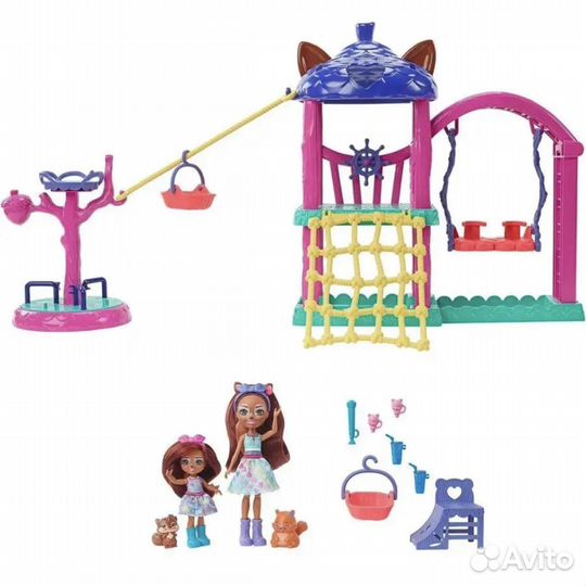 Новый набор Enchantimals детская площадка