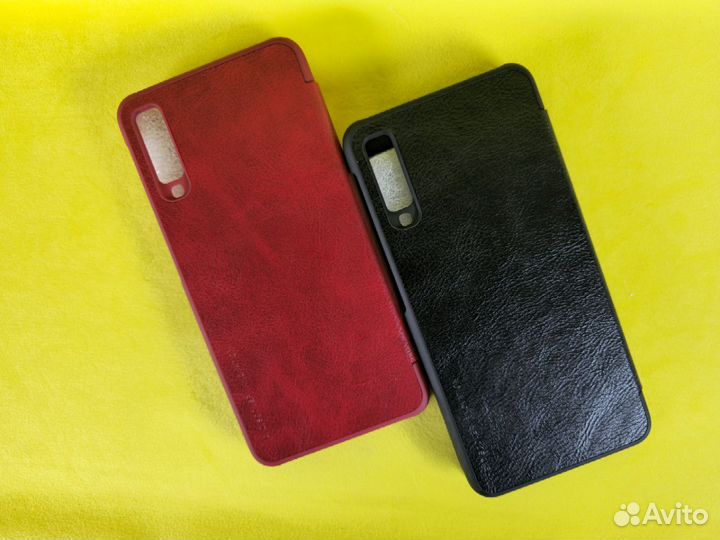 Чехол-книжка Leather Case Nillkin Samsung A7 2018