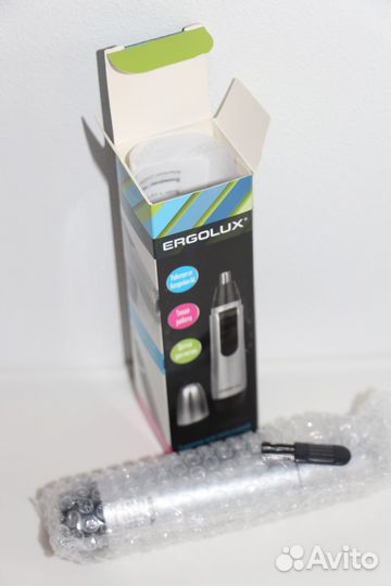 Новый Ergolux Триммер для носа и ушей