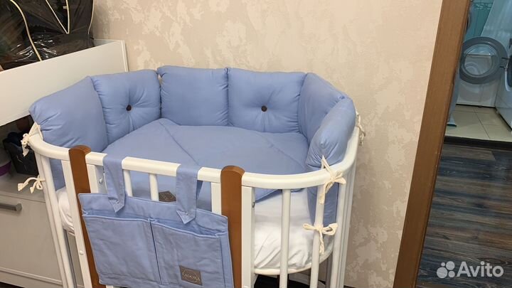 Мягкие бортики для детской кроватки