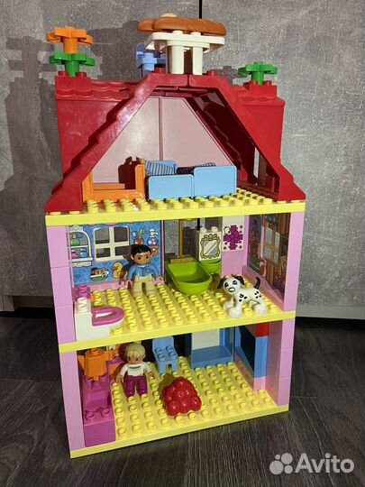 Lego дупло кукольный дом