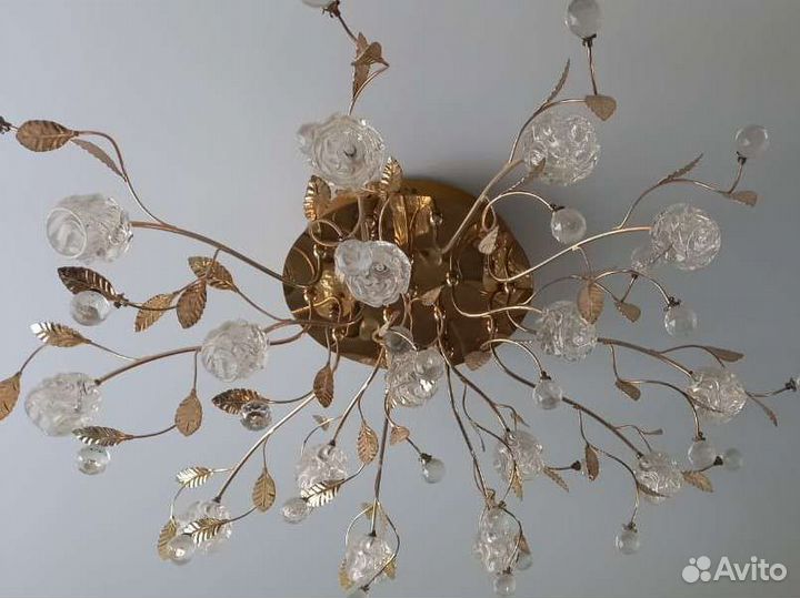 Люстра потолочная бу