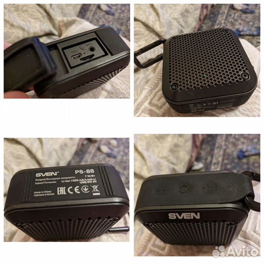 Портативные колонки interstep и sven