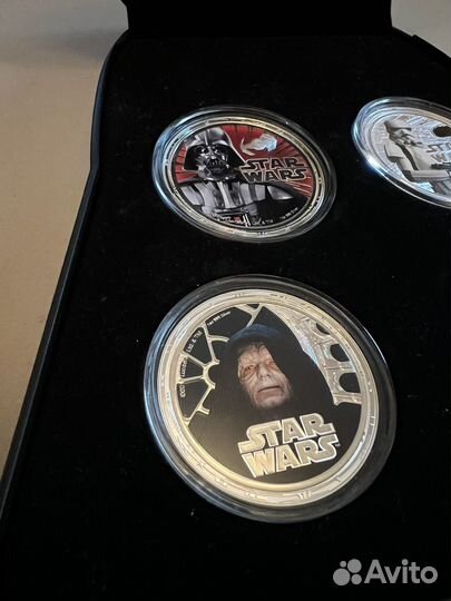 Star wars proof set 2011 niue coins монеты