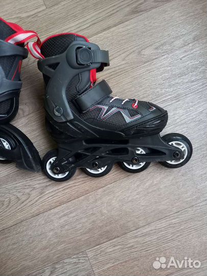 Роликовые коньки детские раздвижные