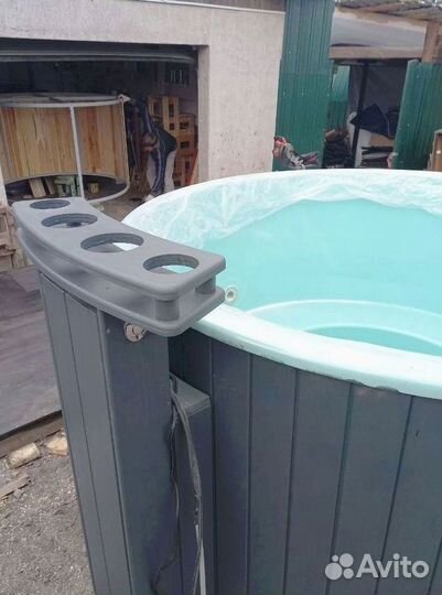 Банный чан купель с подогревом Ирий Комфорт