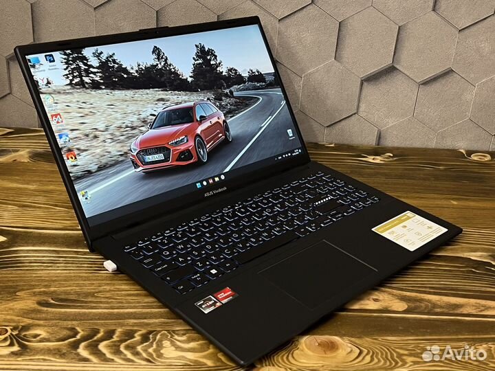 Новый Asus Book Ryzen 5/DDR 5 5500мгц/FHD IPS/SSD