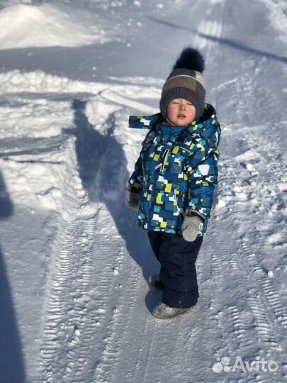 Зимний костюм, куртка и полукомбинезон
