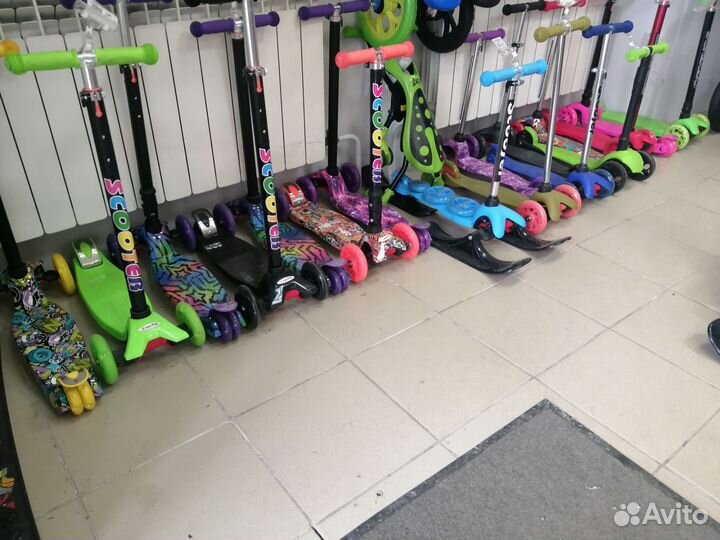 Трехколесный самокат