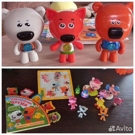 Музыкальные Ми ми мишки Лисичка, Кеша, Тучка