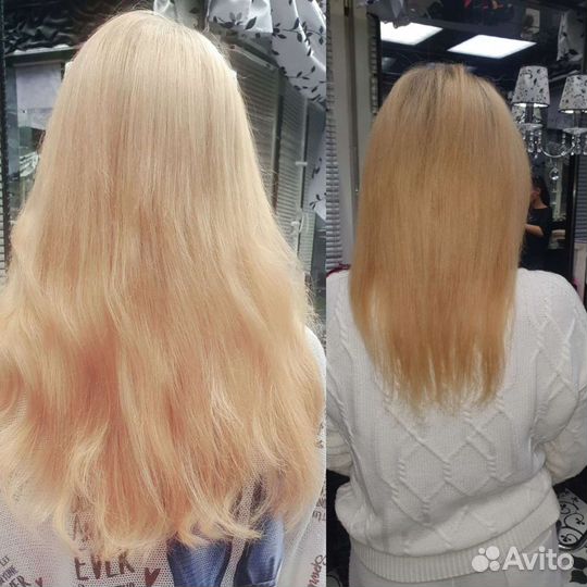 Королевское наращивание волос.Биоленты.Монолента