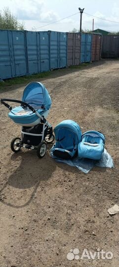 Детскач коляска 3 в 1 LEO