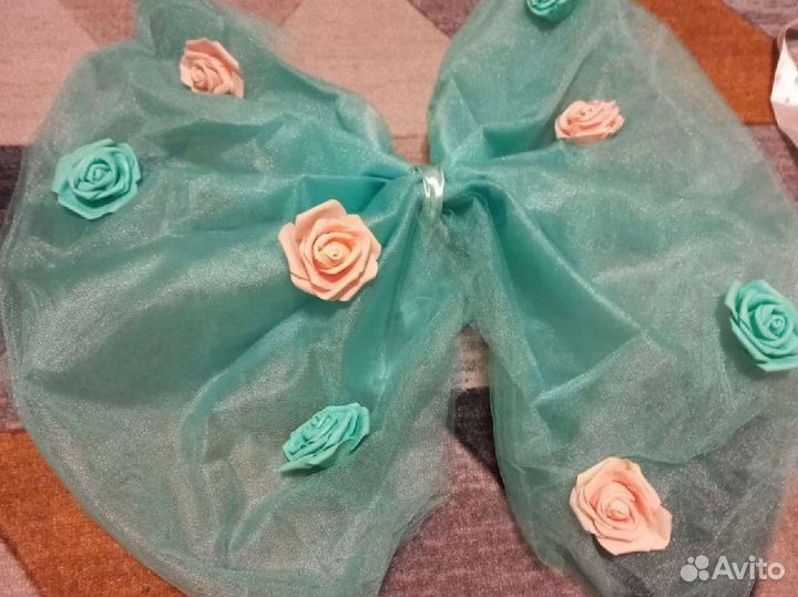 Свадебные украшения на машину комплект