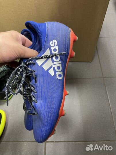 Футбольные бутсы Adidas X 16.3 р.41