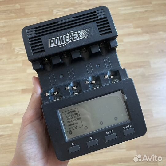 Зарядное устройство Powerex MH-C9000 + 4 gpaa 1800