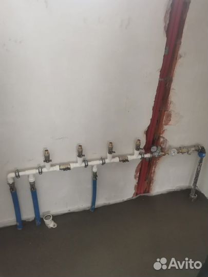 Монтаж отопления и водоснабжения под ключ