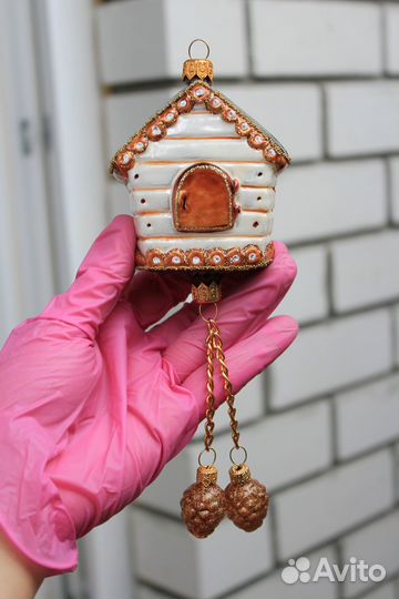 Елочная игрушка Irena Часы с кукушкой