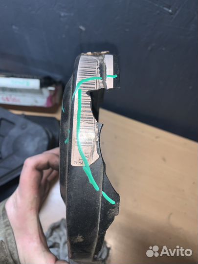 Кожух ремня грм 100 C4 1991-1994 2.3