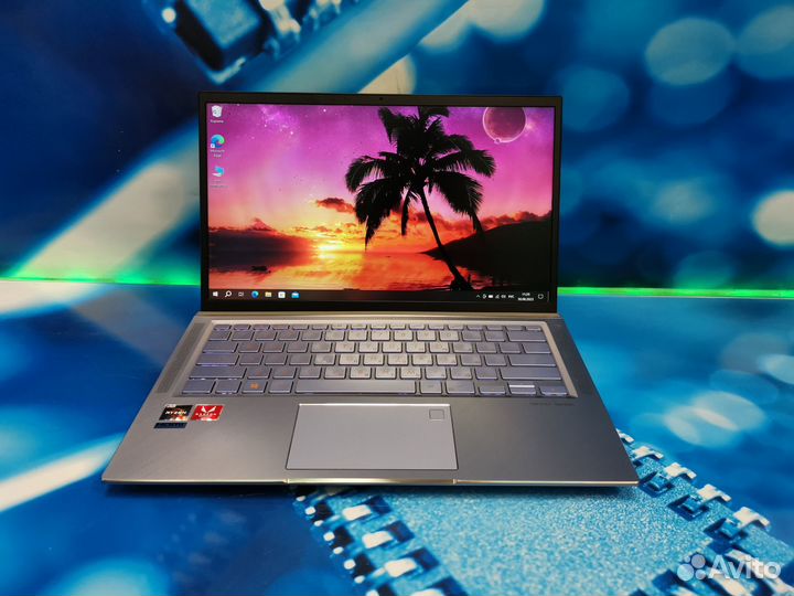 Компактный Ноутбук Asus для дома, дизайна / IPS