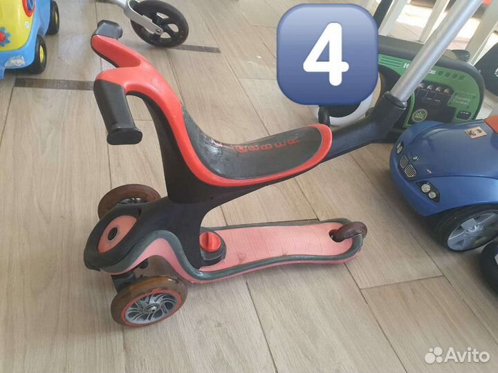 Самокат, беговел, бегунок, толокар, трицикл