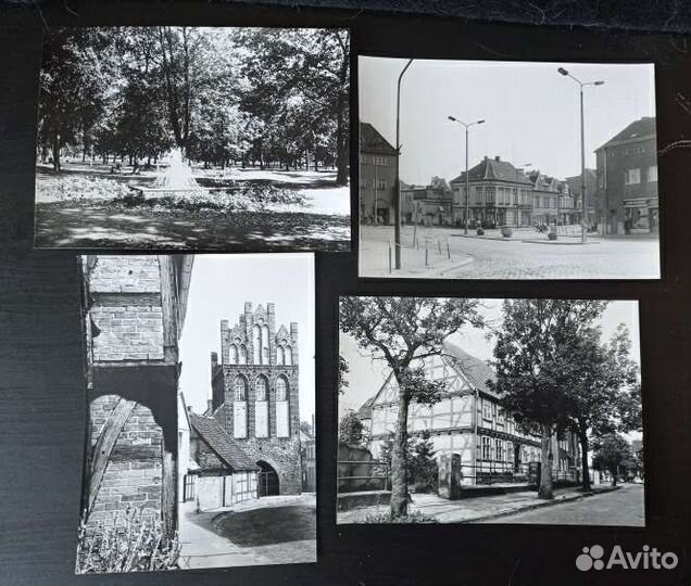 Набор винтажных фотографий Wittenberge 82 г гдр