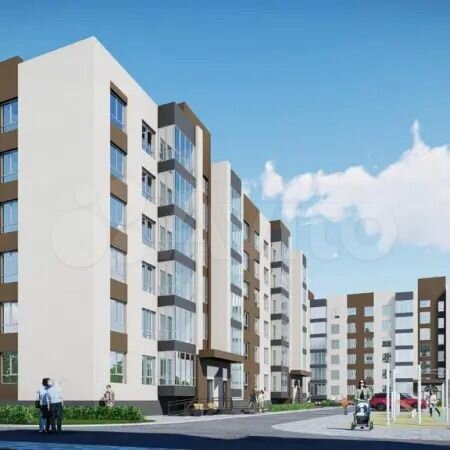 2-к. квартира, 59,5 м², 1/6 эт.