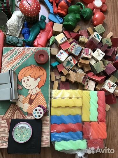 Детские игрушки СССР. Конструктор кругозор СССР