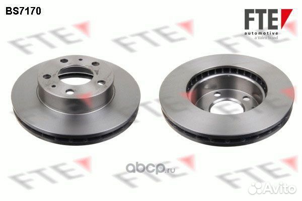 Диск тормозной передний на Peugeot Boxer 3