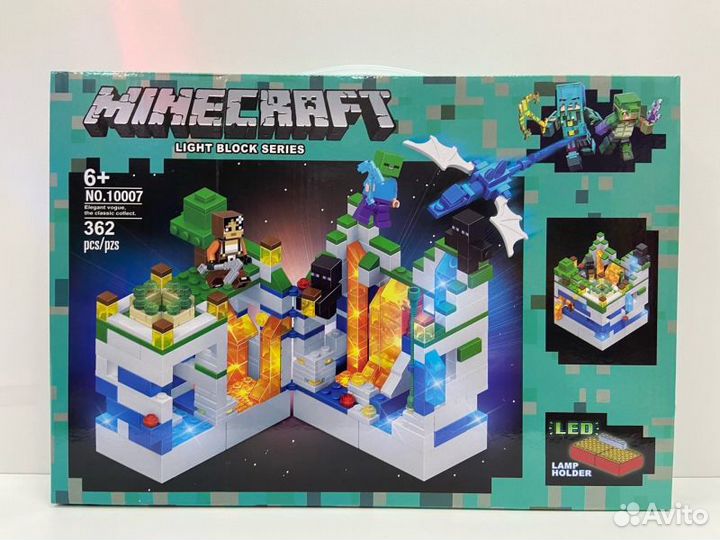 Конструктор Герои из кубиков 362дет. 10007