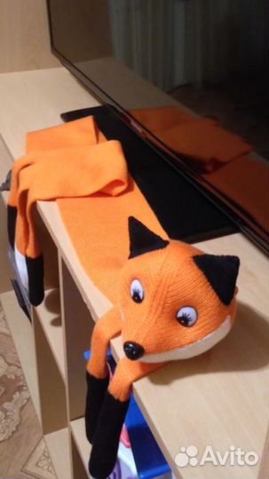 Шарф лисичка