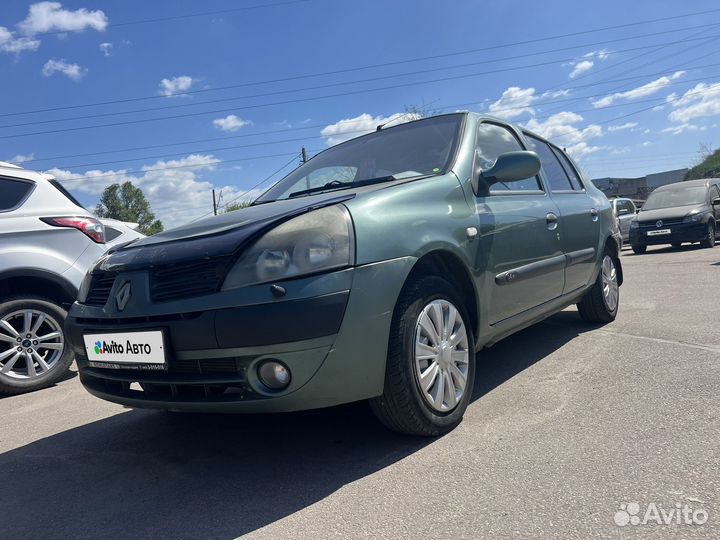 Renault Symbol 1.4 МТ, 2005, 161 000 км