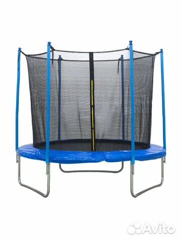 Каркасный батут 305 см со внутренней сеткой