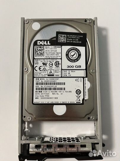 HDD 300GB 10K 12G (dell Poweredge)