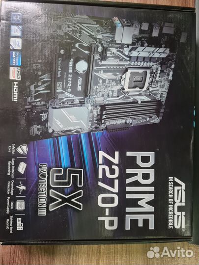 Материнская плата Asus prime Z270-p