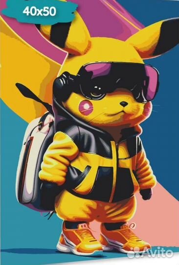 Картина Пикачу