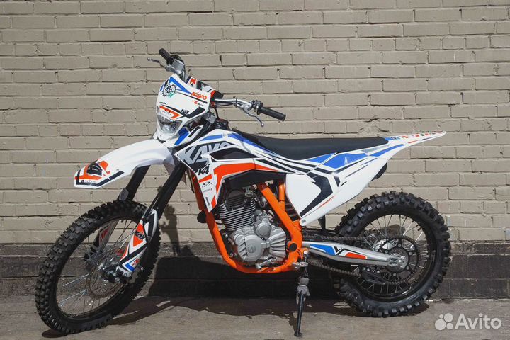 Мотоцикл Kayo K4 MX (белый)