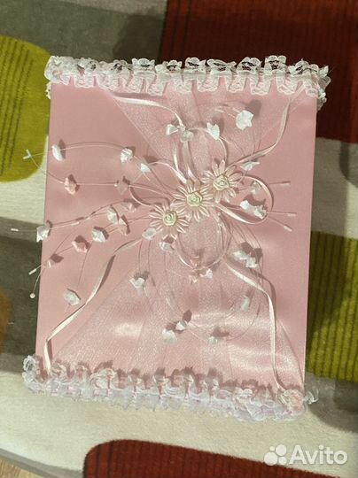 Коробка для денег на свадьбу и ползунки для денег