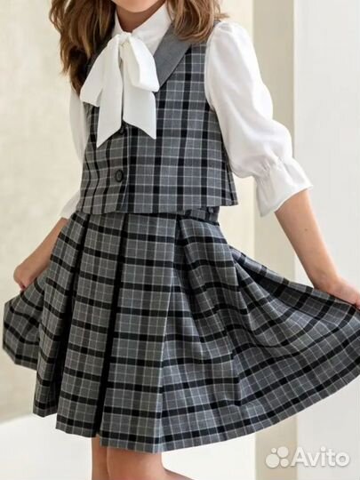 Школьный костюм (комплект) для девочки 122-134